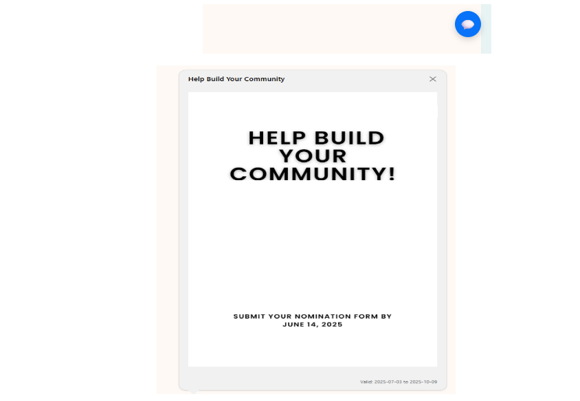Bulletin board feed and alert composer