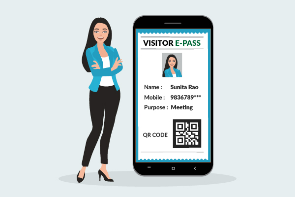 PROLIFIC mobile visitor pass preview